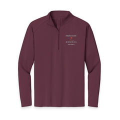 Proper Attire. Improper Lies. | Embroidered Golf Quarter-Zip
