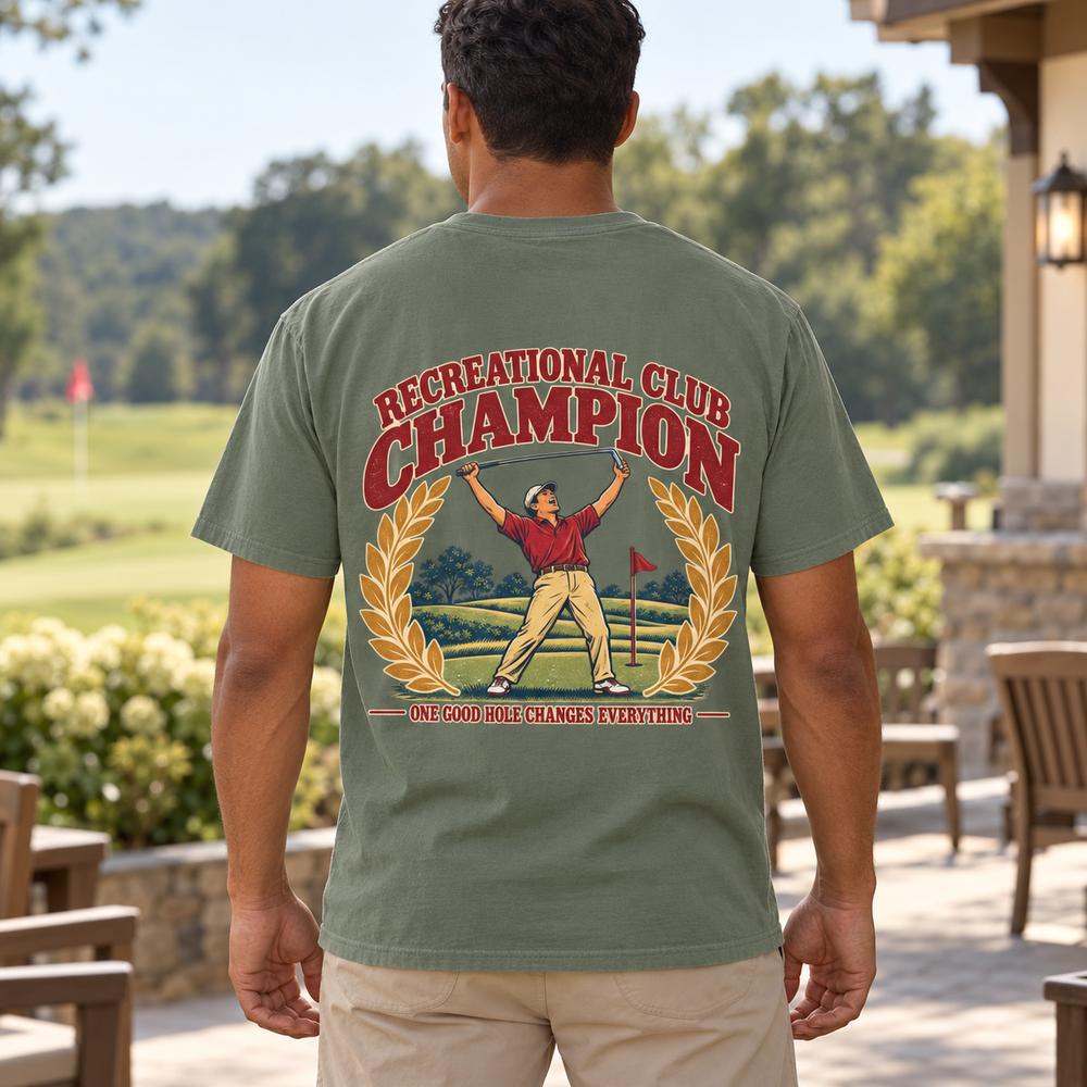 Recreational Club Champion | Vintage Golf Tee