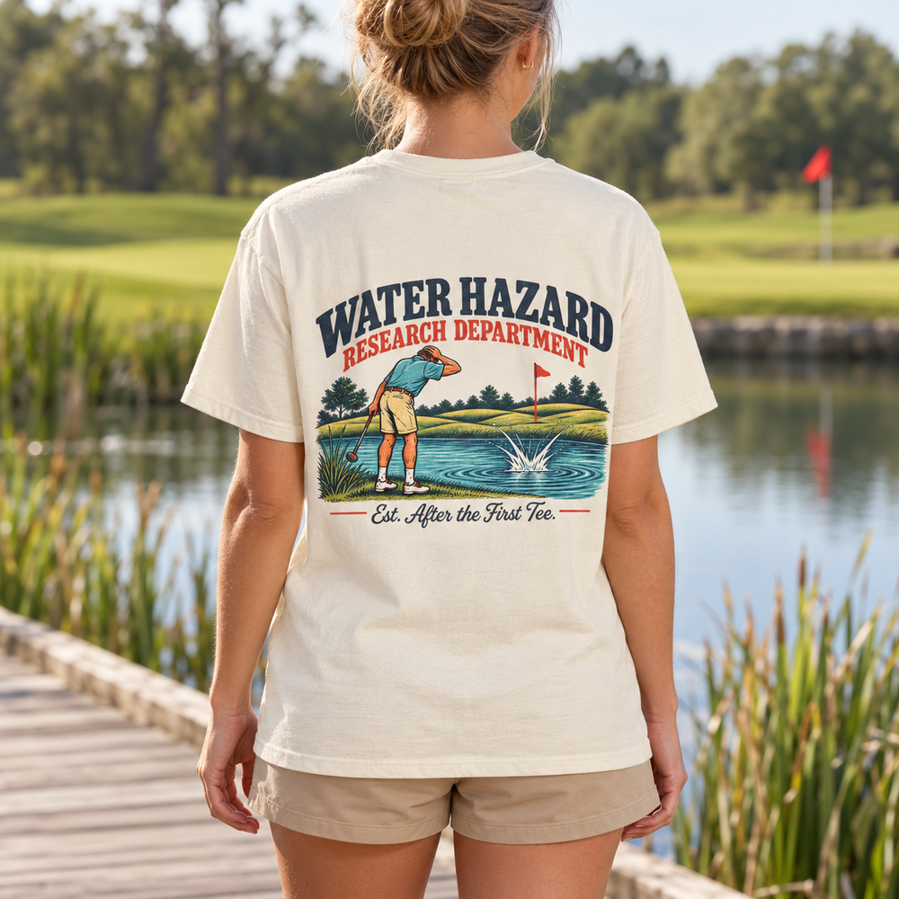 Water Hazard Research Department | Vintage Golf Tee