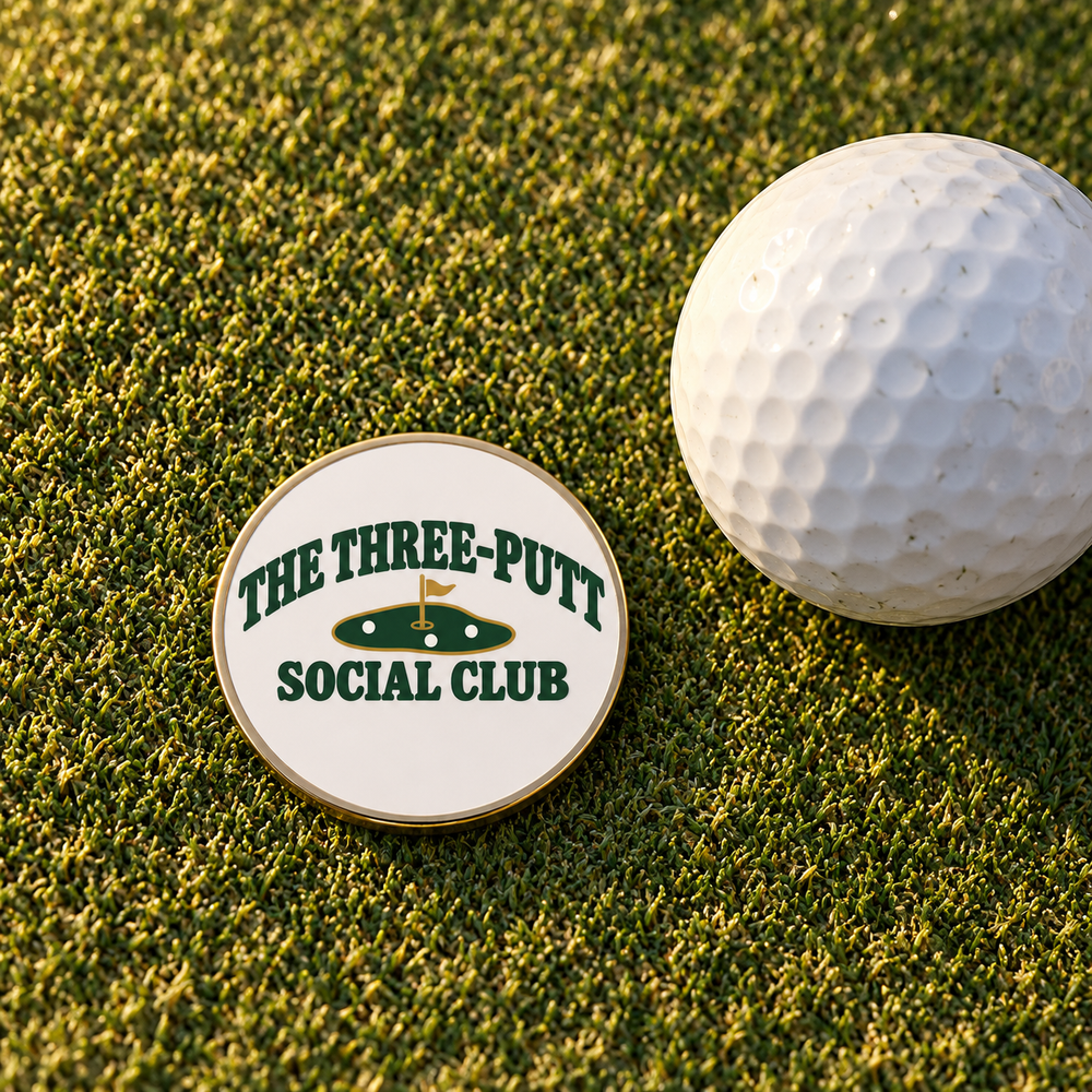 Three-Putt Social Club | Golf Ball Marker